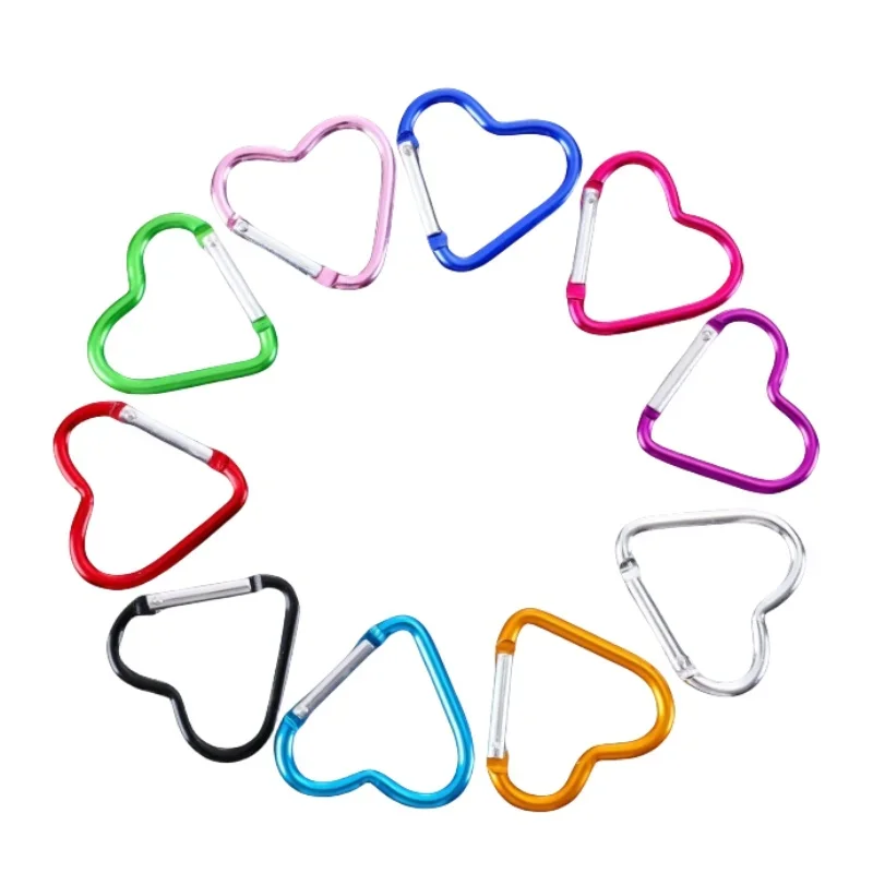 Outdoor Heart-Shaped Carabiner Keychain Clip 6