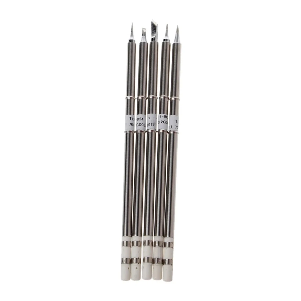 5 Stück T12 Lötspitzen T12-ILS BC1 D24 K BL für FX-9501 HAKKO912 FM-2027 2028 Handgriff DIY Lötstation-Sets – Detail 2