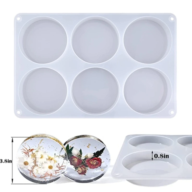 Рисунок 4 - Y51E DIY круглая силиконовая форма для подставок