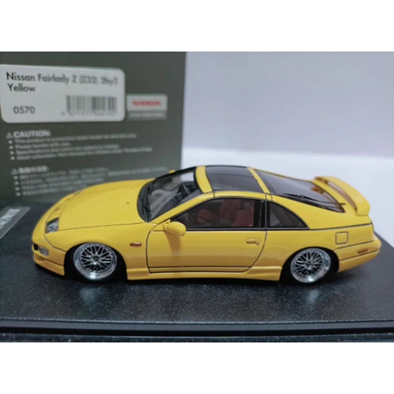 IG 1/43 scale Nissan 300ZX Z32 2by2 VG30 yellow Resin Model