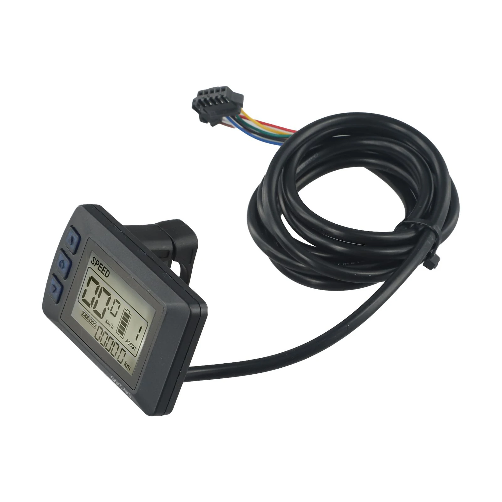 36V 48V Ebike LCD Display Panel für Elektrofahrrad Roller OMT für M3 mit Echtzeit-Batterieanzeige und Datenverfolgung – Detail 12