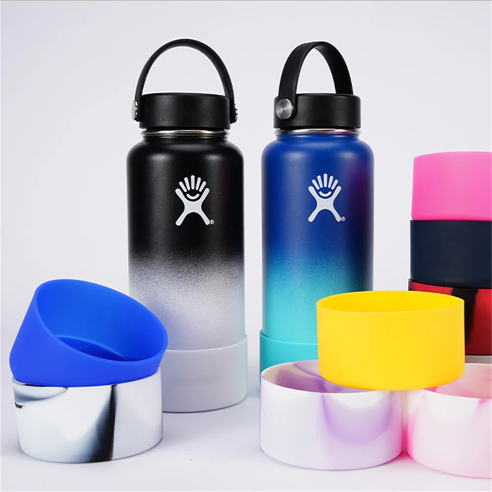 Description Picture 5 of item7.5/9cm Silicone Boot Bottom Sleeve Cover for Stanley 40oz Tumbler Quencher Adventure and Ice Flow Flip 30 oz 20 oz Water Bottle