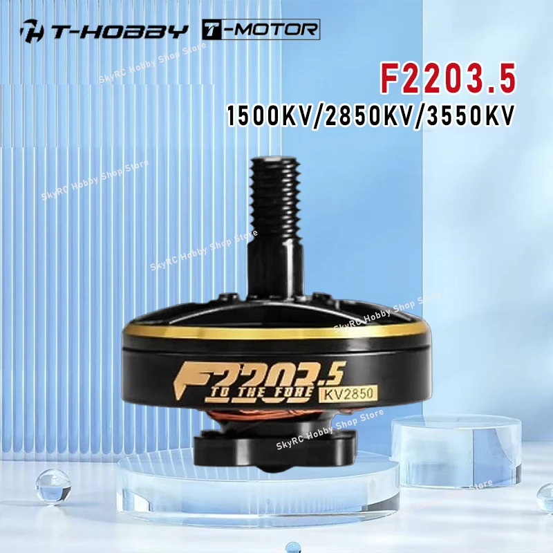 T-MOTOR T-HOBBY F2203.5 1500KV 6S 2850KV 3550KV 4-6S Brushless Outer Runner Motor For FPV Freestyle Version Quadrocopter