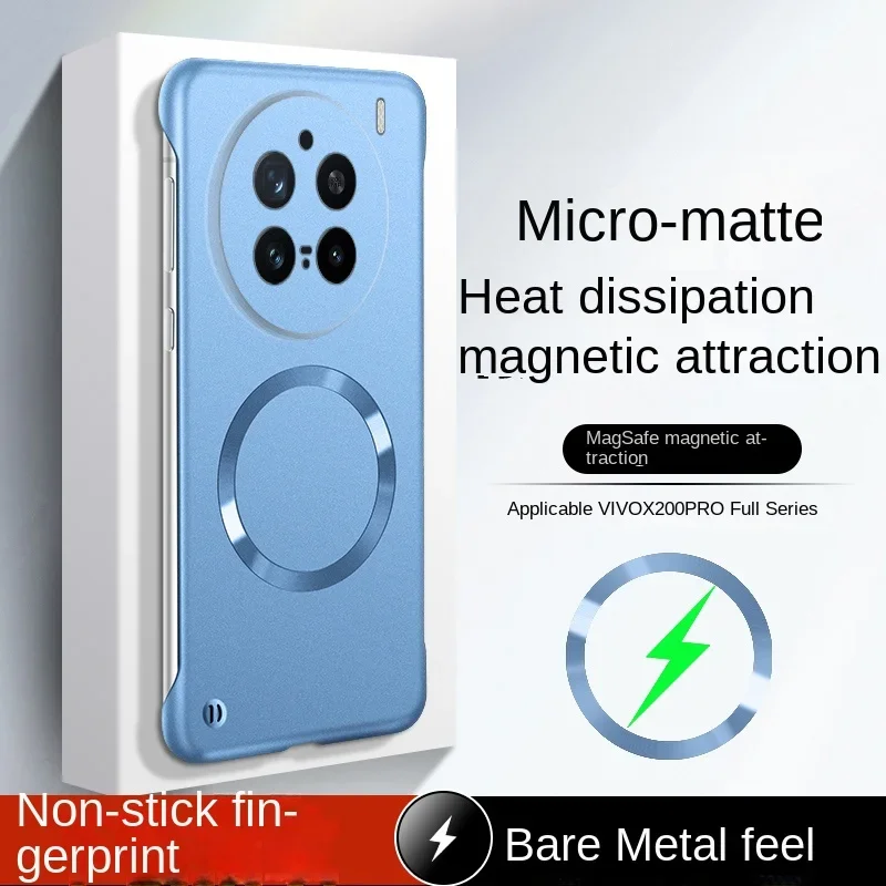 Luxury Ultra Thin Metallic Frameless Magnetic Case - Fashionable Protective Cover