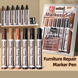 Furniture Scratch Repair Kit - 13-Piece Set with Markers & Crayons (Set of 13)