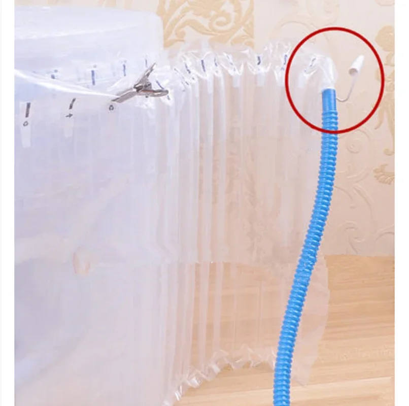 Luftsäulenfolie 50m X 30cm - Aufblasbarer Luftpuffer Für Paketschutz