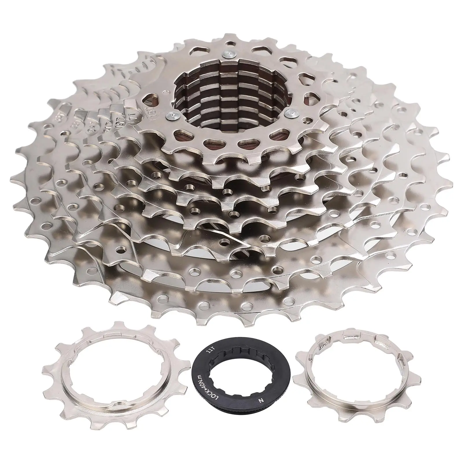 Vg Sports Mtb Bike Cassette 8-11 Velocità Volano Ruota Libera 11-46T Staffa Pignone