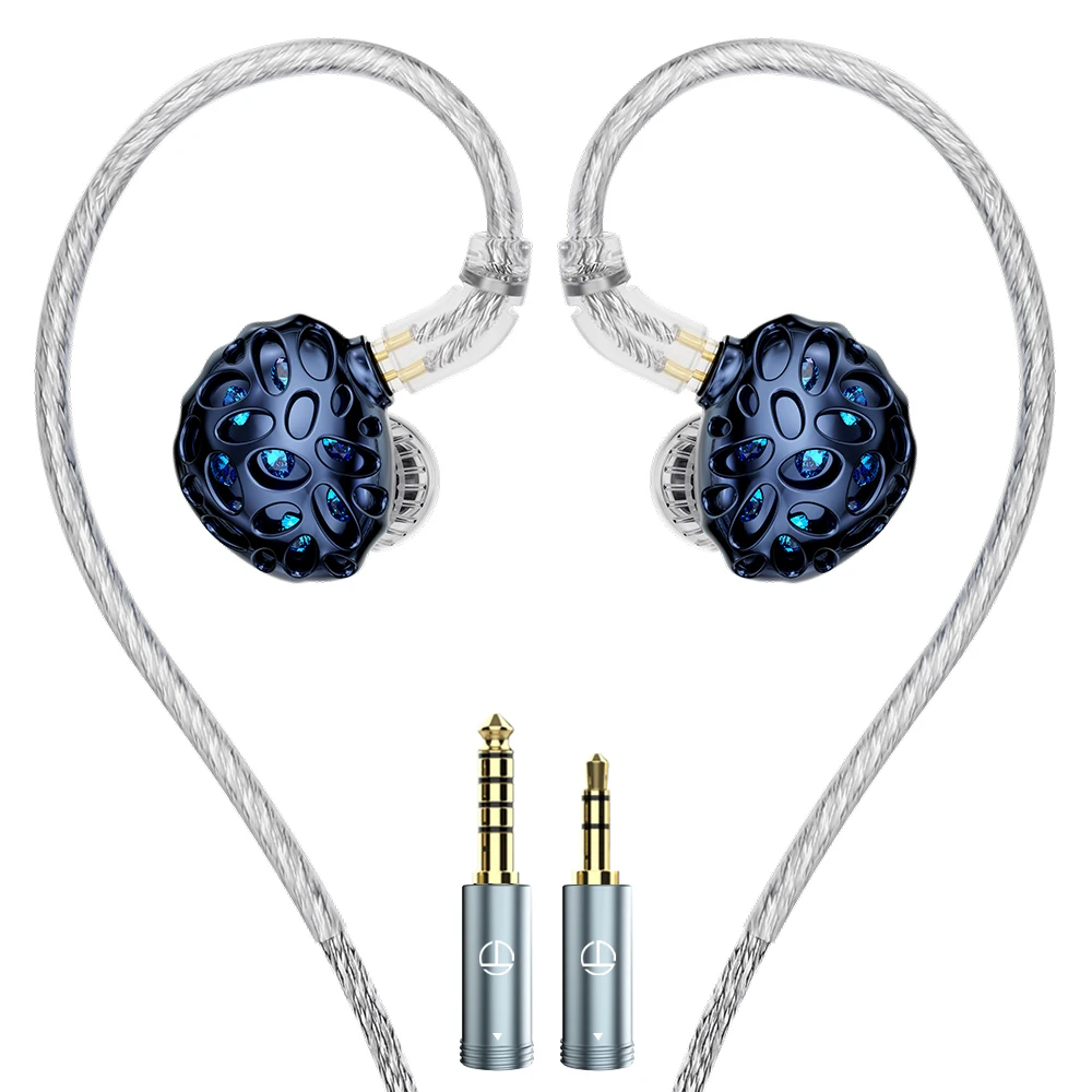 TRN クジラサメ ハイブリッドイヤホン トリプルダイナミック+平面型