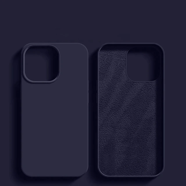 Premium Shockproof Liquid Silicone Phone Case - Luxury Protective Cover Accessory