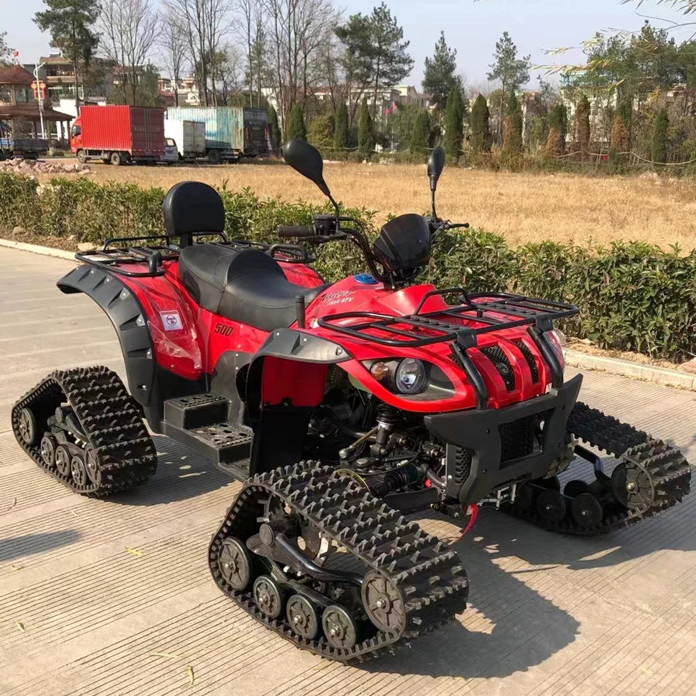 

Factory Direct 4 Wheel Mini 49cc 125CC 150CC 200CC 250CC Snow Vehicle Kids Snow Racing Rubber Tracks For Atv Snowmobile