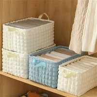 Durable Foldable Underwear Drawer Storage Box for Clothes, Fabric Underwear Socks Storage, Wardrobe Divider 2