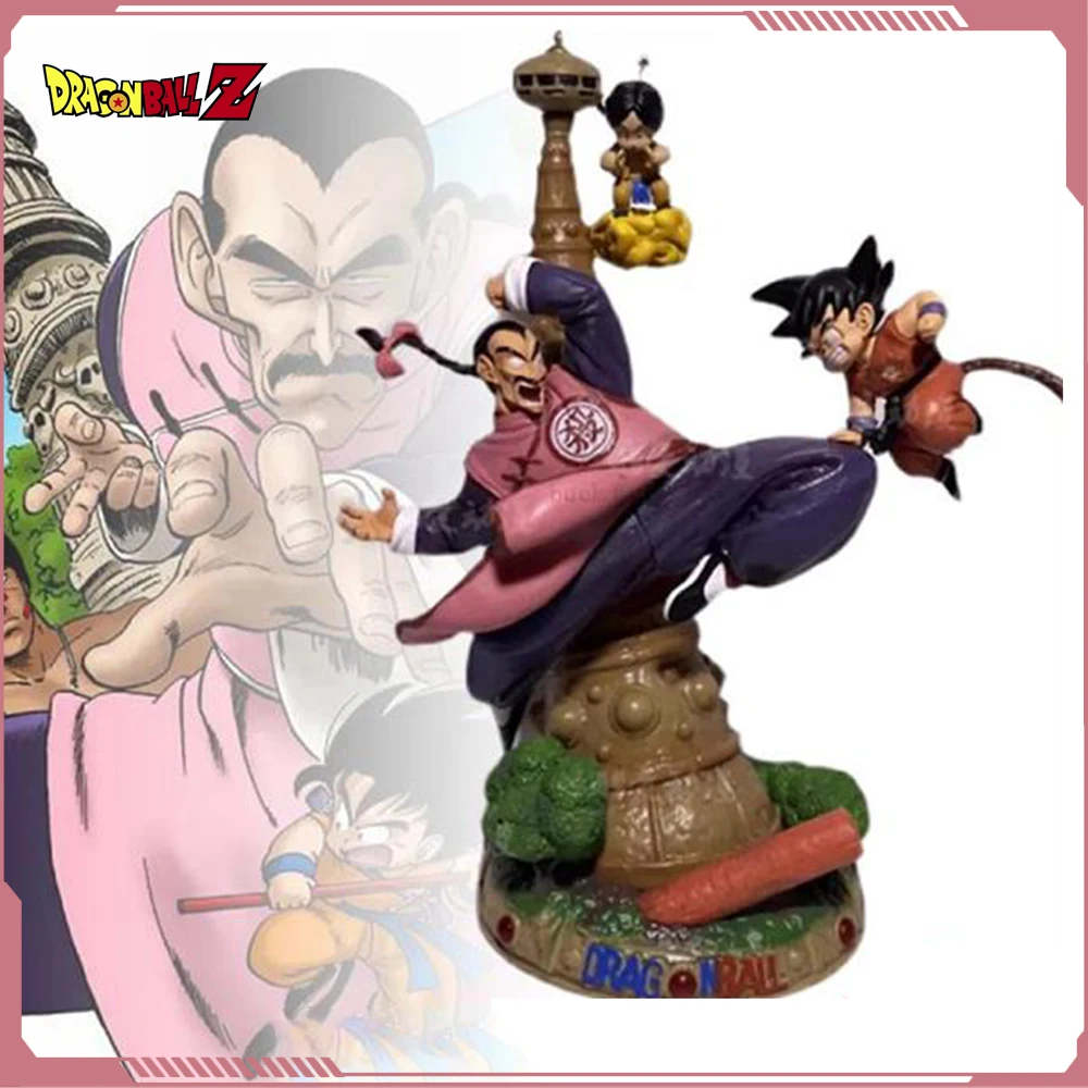 figurine Dragon Ball Goku Enfant VS Tao Pai Pai - Édition Collector