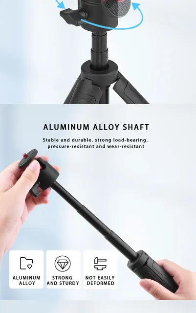 Tige Télescopique En Fer Pour Appareil Photo - Double