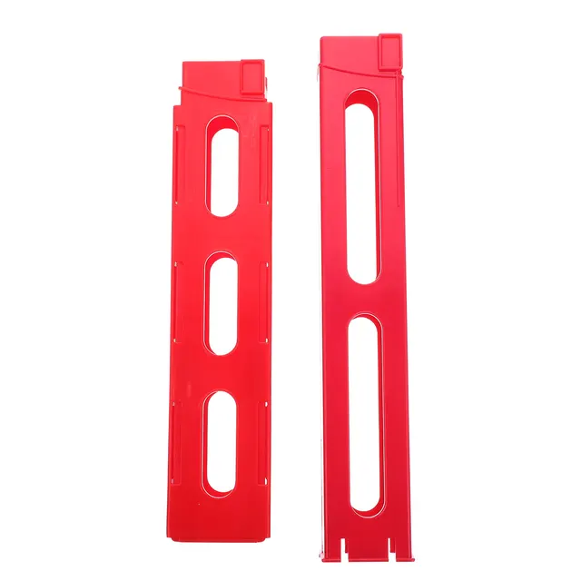2 Pcs Blocks Domino Train Accessories Toddler Extension Card and Plastic Toys for Kids 3