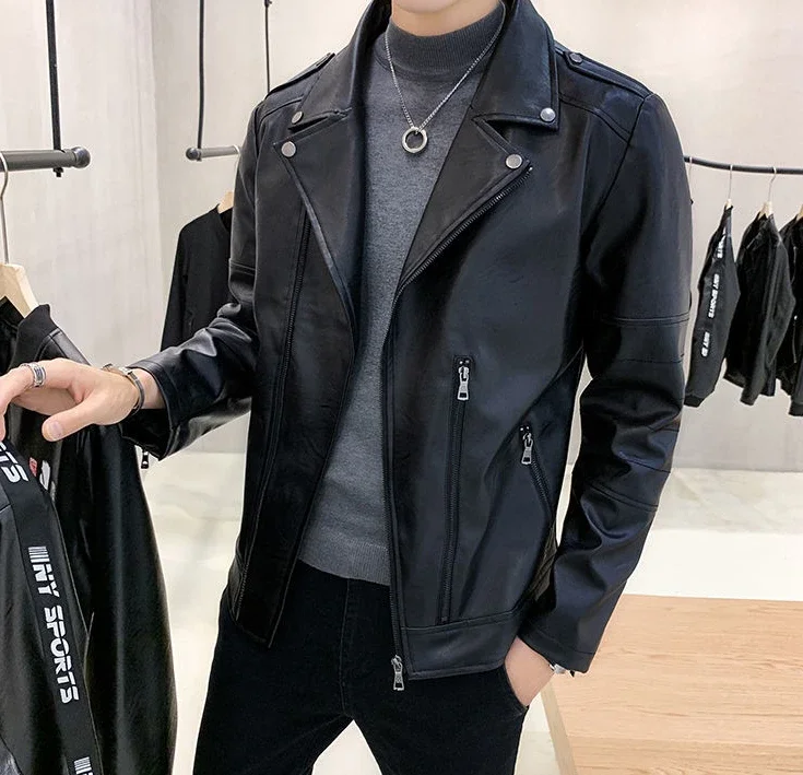 Description Picture 3 of itemOversize Men's Suit Jackets Party Coat Leather Plus Big Size Male Blazer Casual Fashionable Summer Menswear Simple Breasted 2024