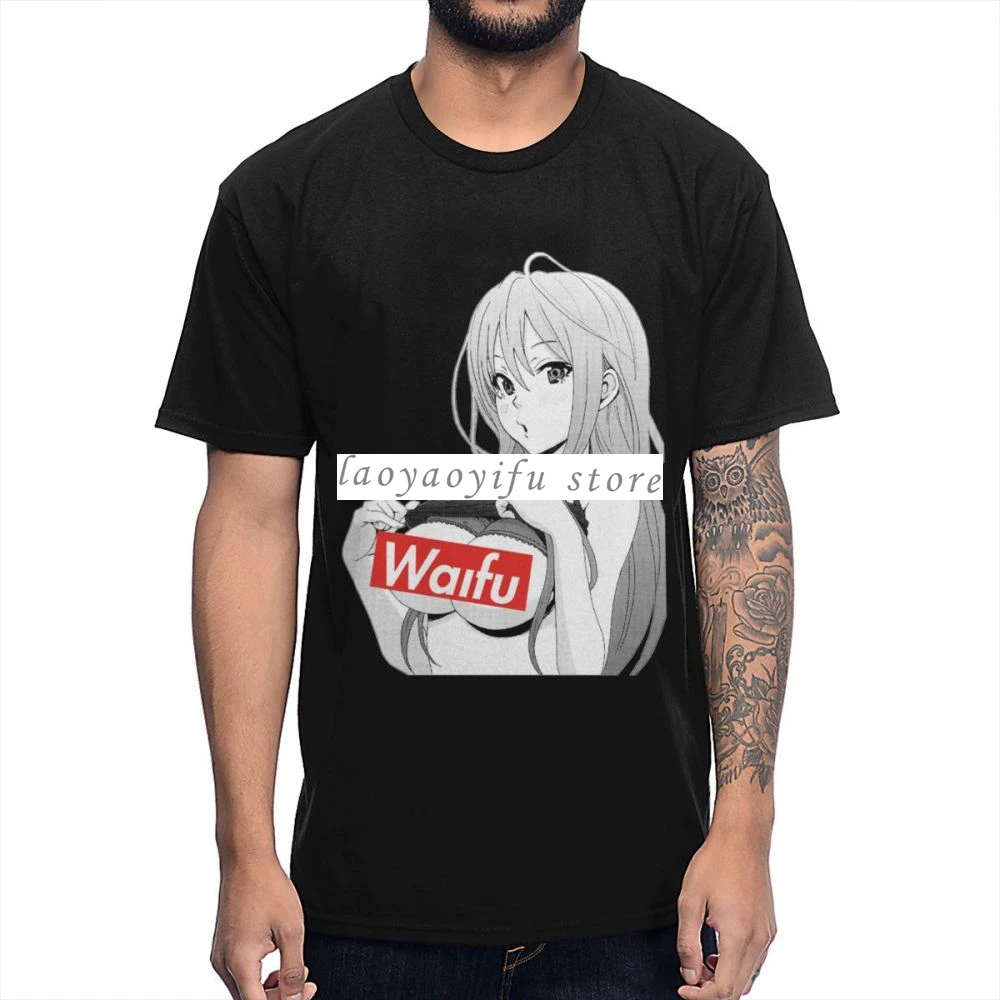 Camiseta de Anime japonés Hentai Waifu para Hombre, Sexy de moda para chica, Ahegao, gráfico, Harajuku, Otaku| | - AliExpress