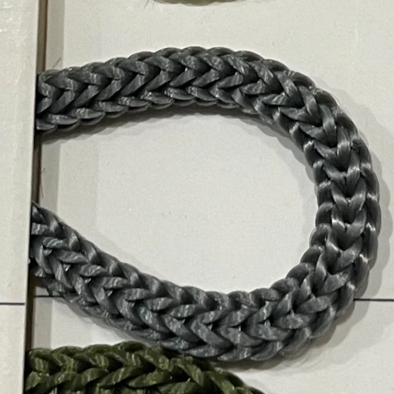 Vibrant 4mm Nylon Crochet Cord for Hand-Woven Macrame and Bracelets – Multiple Length Options