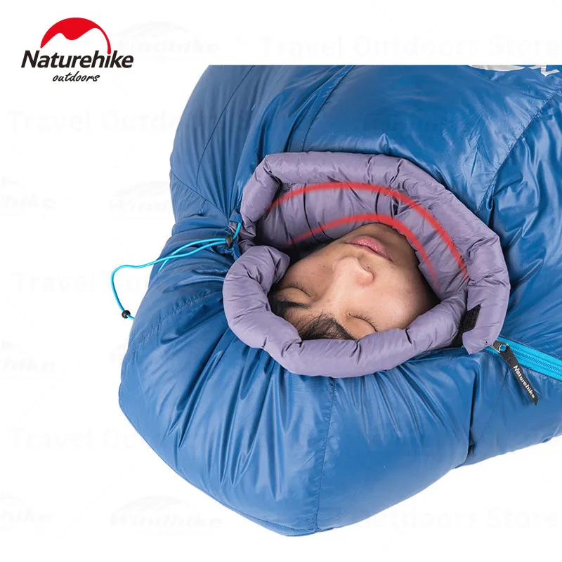Sleeping Bag Naturehike Goose Down Mummy Winter Camping Backpacking
