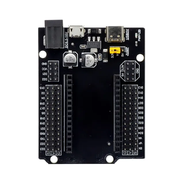 Макетная плата ESP32 TYPE-C USB CH340C WiFi+Bluetooth со сверхнизким энергопотреблением, двухъядерный ESP32-DevKitC-32 ESP-WROOM 3