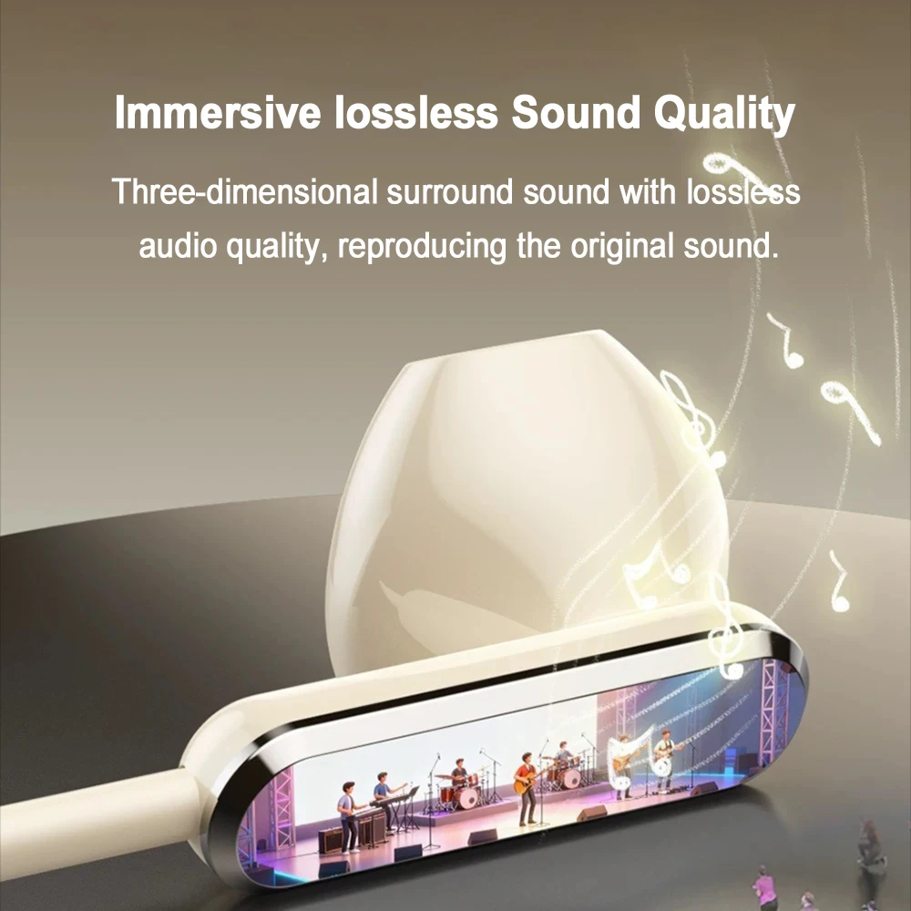 USB Type C HiFi Bass Stereo Wired Earphones with Volume Control