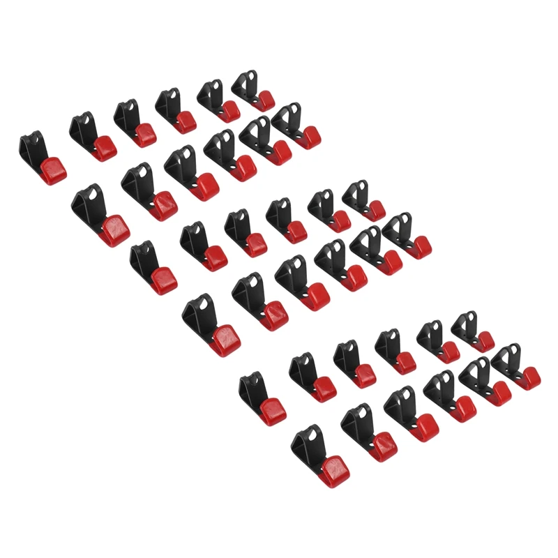 

36 Pcs Tire Wheel Rim Hub Hanging Metal Hook Metal Holder Shop Display Stand Rack Wall Mounted Racing Hook