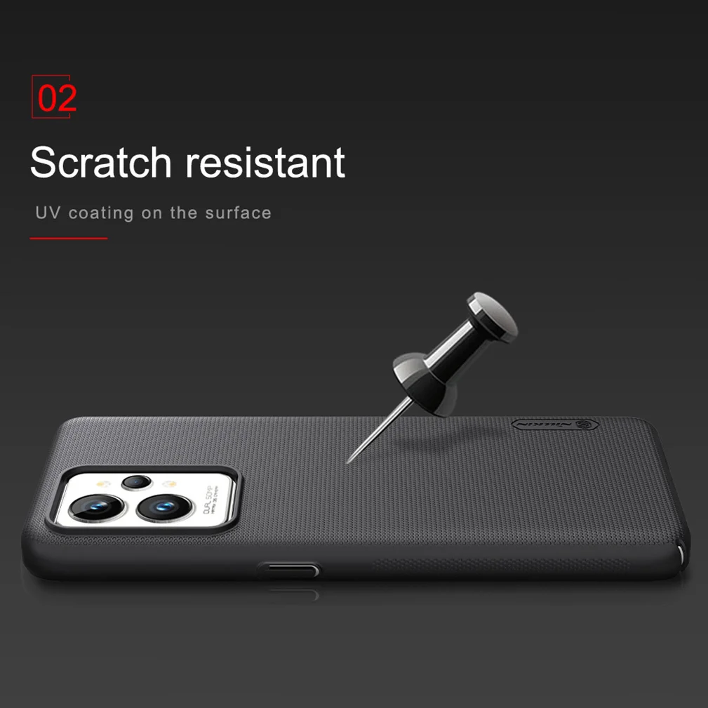 For OPPO Realme GT 2 Pro Case NILLKIN Super Frosted Shield High Quality Fitted Matte Back Shell For Realme GT 2 Pro Cover apple iphone 11 Pro Max case