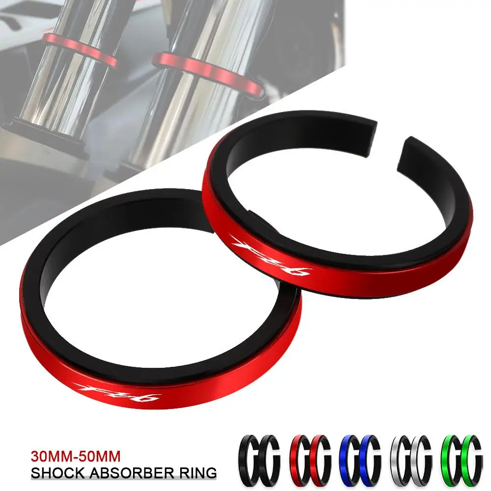 

FOR YAMAHA FZ6R FZ6N FZ6 FAZER Front Fork Suspension Expandable Shock Absorber Auxiliary Adjustment Rings 30-39MM And 40-51MM