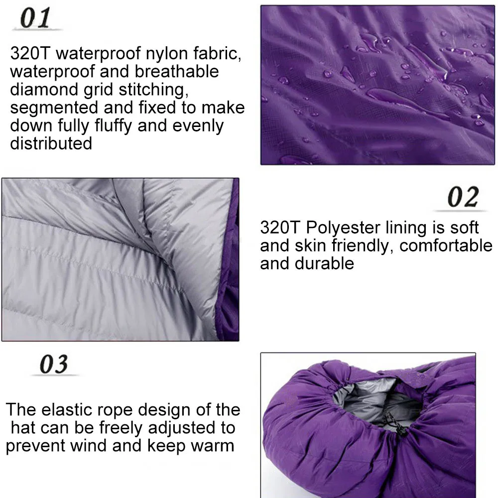 Camping Sleeping Bag Multi-Thickness 4