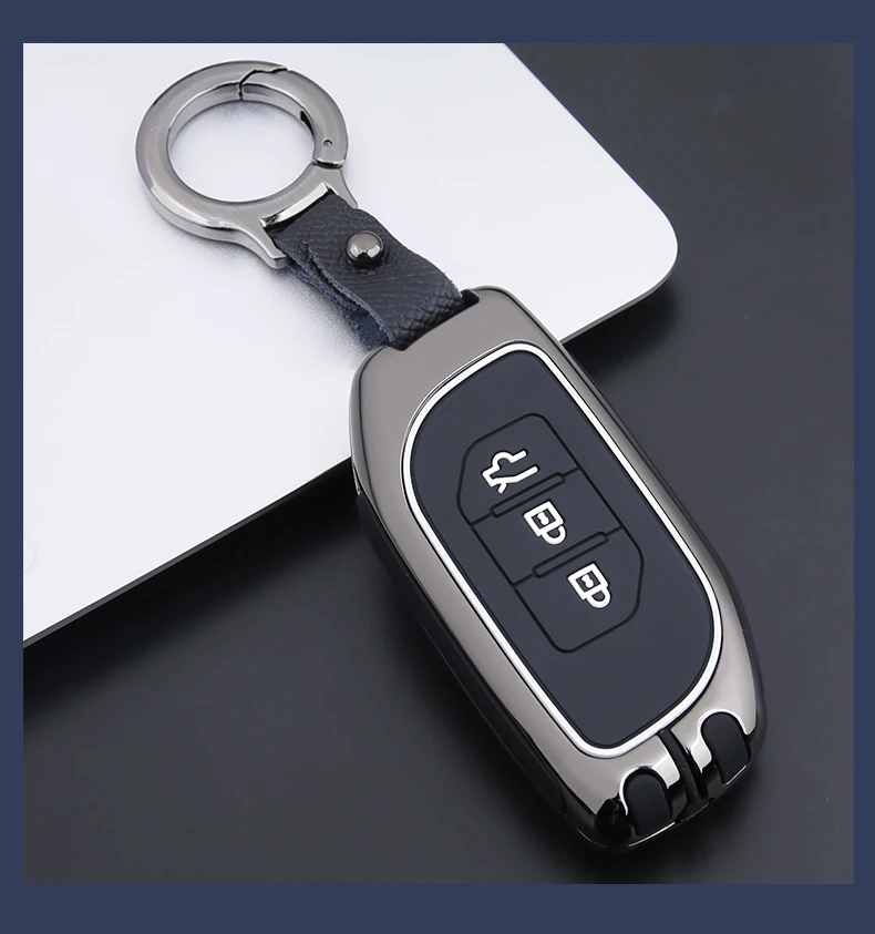 Custodia protettiva per chiave in lega di zinco per portachiavi per auto per Dongfeng Fengxing Forthing T5 EVO 2021 - Sb9f42f55787c45578f979c5f498eed45B