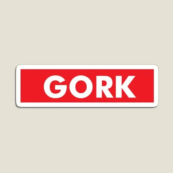 

Магнитный декоративный магнит Gork Supremacy, красочные забавные игрушки, наклейки на холодильник, детские наклейки для детей, милые детские игрушки