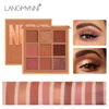 9-Color Eyeshadow Palette Shimmer & Matte Long-Lasting No Fallout Highly Pigmented, Smooth, Blendable Ideal for Day & Night look 1