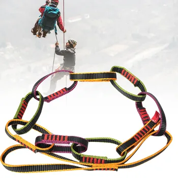 Portable Nylon Downhill Climbing Daisy Rope 1