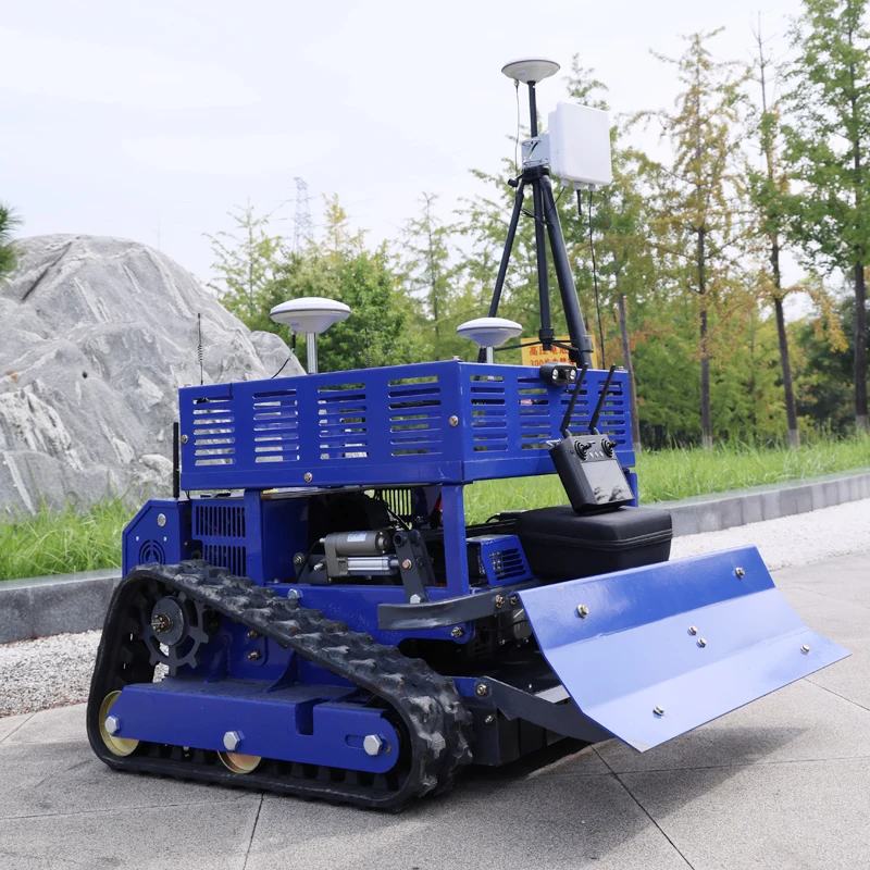 Tosaerba Robotizzato Elettrico con Sistema GPS Personalizzato, Controllo Remoto a Sterzo Zero, 500mm - immagine 3