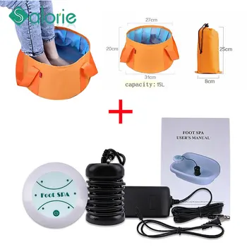 Ionico Disintossicante Piede Macchina Detox Elettrico Piede Spa Dispositivo di Massaggio Gamba Massaggiatore Massageador Array Aqua Bacino Assistenza Sanitaria Relax 1