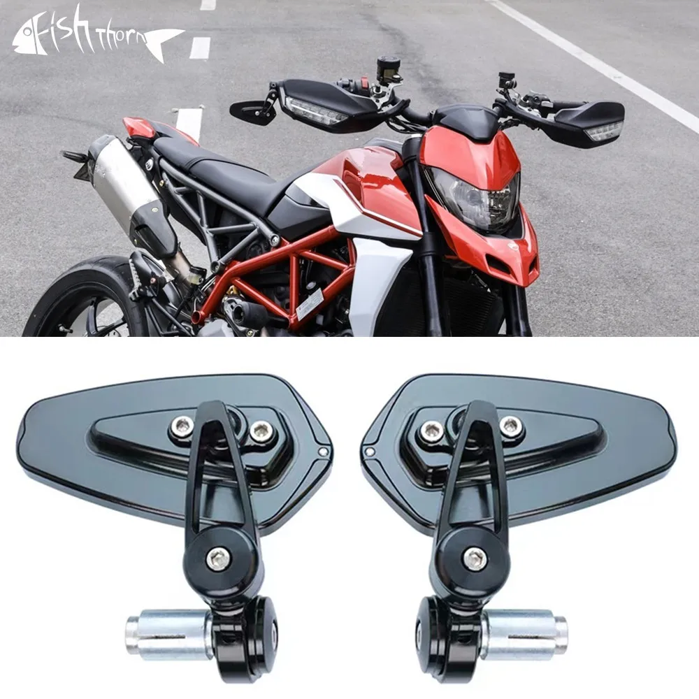 

Motorbike handlebar mirrors For Ducati Multistrada 950 Hypermotard 950 Monster 950 937 821 CNC handlebar mirrors