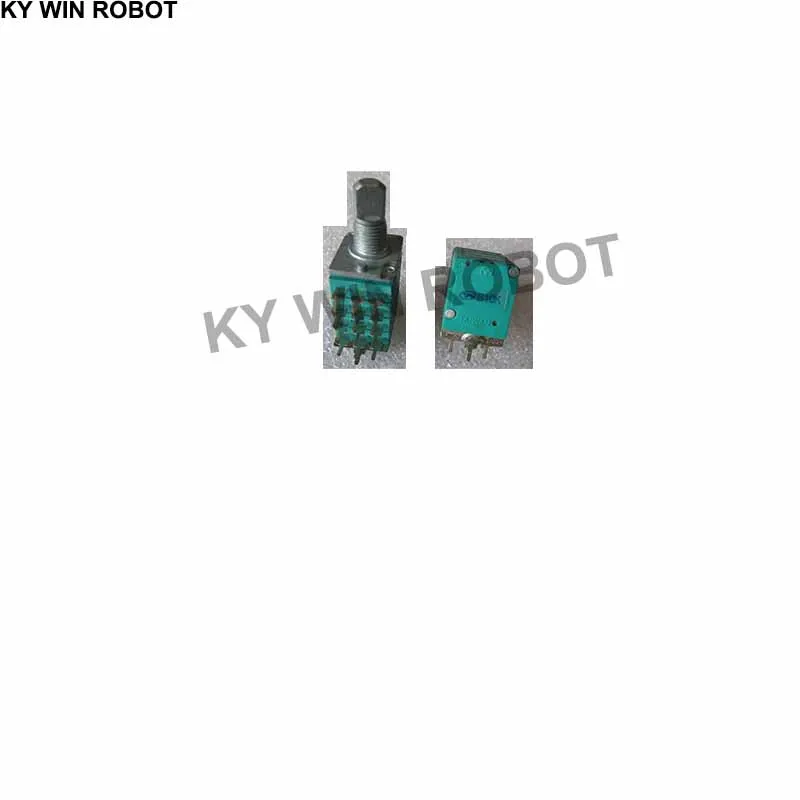 

1PCS/LOTS Imported Taiwan B10K*4 with center point 12/13 feet amplifier audio speaker volume potentiometer half handle
