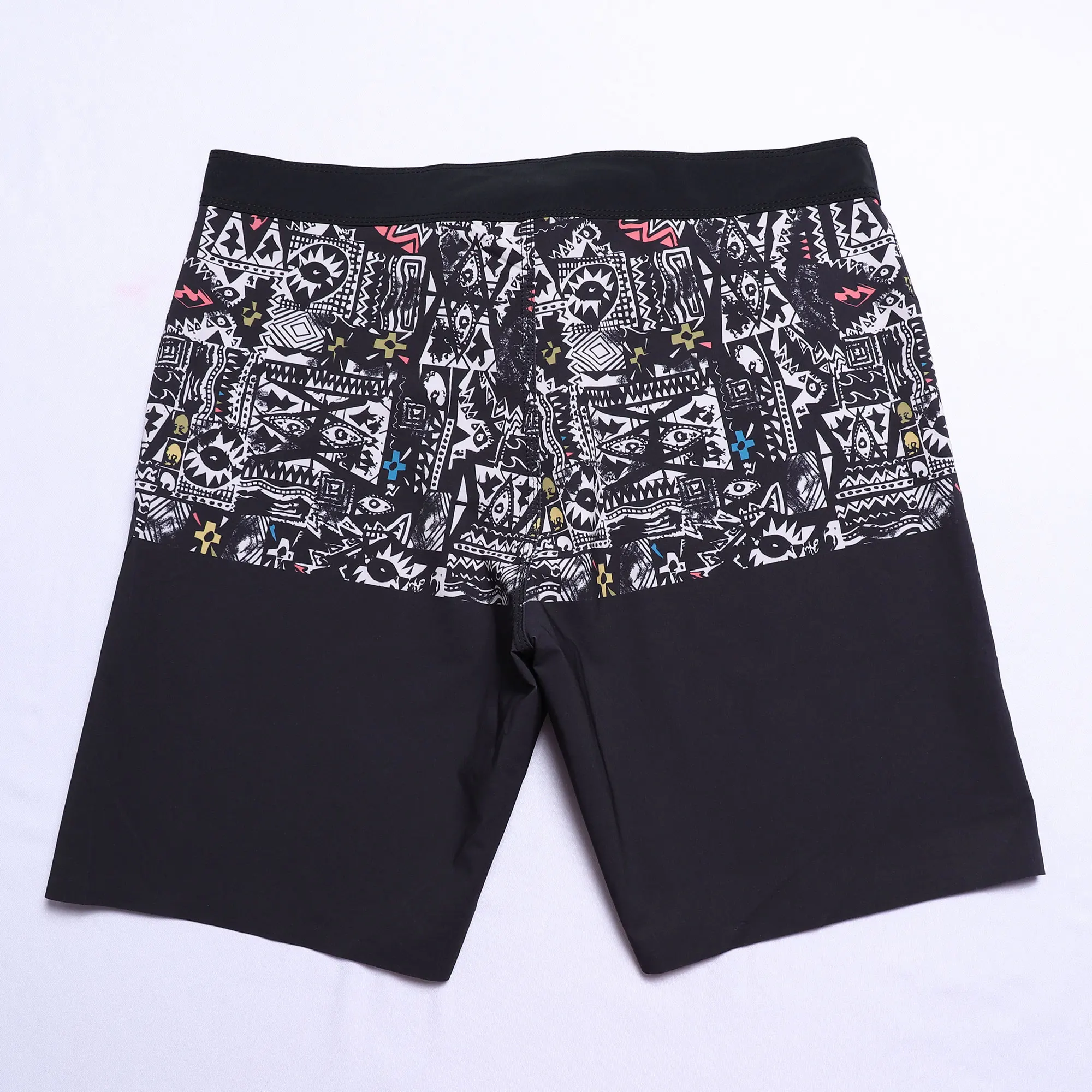 Men's Beach Shorts Quick Dry Waterproof Animal Print Zipper Side Pocket Shorts