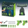 Glow-in-the-Dark Shooting Target Practice Kids Shooting Toy Gun Set Electric Hovering Target Shooting Toy Set Christmas Gift 1