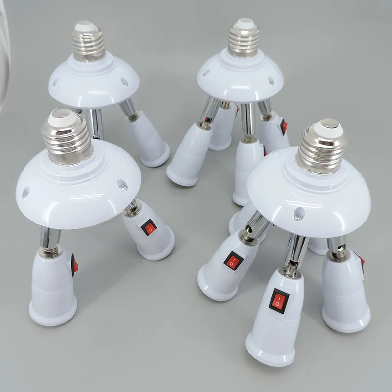 Description Picture 2 of itemE27 2 3 4 5 heads way in 1 LED Light Bulbs Splitter Converter Socket Adapter Lamp Holder Base Converter for Home Lighting v