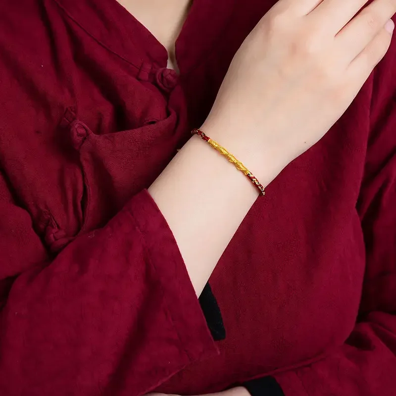 Year of Birth Woven Red Rope Punishment Thai Age Resolving Bracelet Rat Dragon Horse Chicken Snake Pig Carrying Strap