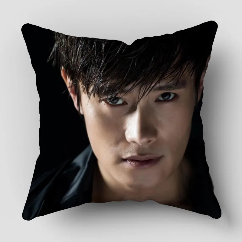 Musife Lee Byung Hun Pillowcase Art Square Zippered Pillow Cover 35*35,40*40,45*45cm wholesale 3
