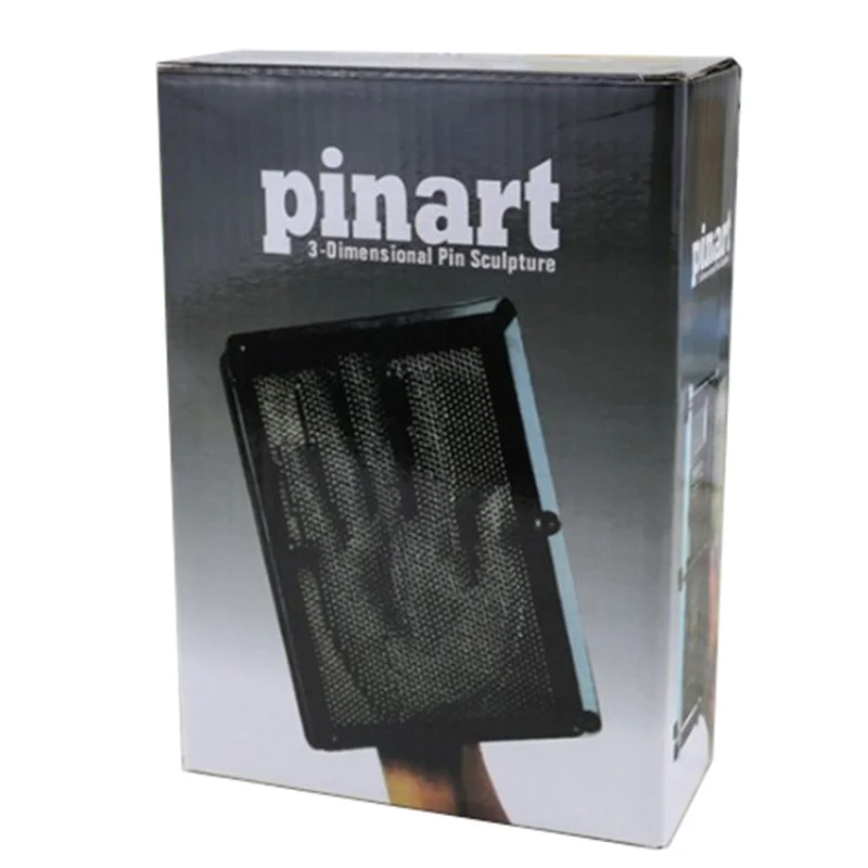 3D Metal Clone Needle Handprint Model Creative Novel Toy Decorative Ornaments Multifunctional Magic Needle Painting Toys