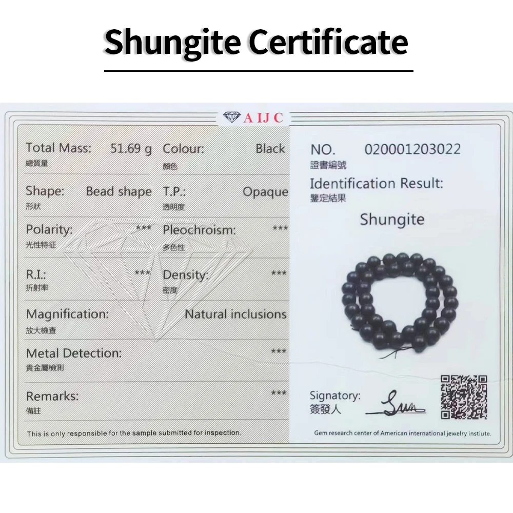 A++ Natural Matte Russian Shungite 6 8 10mm Loose Gemstone Beads for Jewelry Making Wholesale Crystal Beads DIY Accessories 2