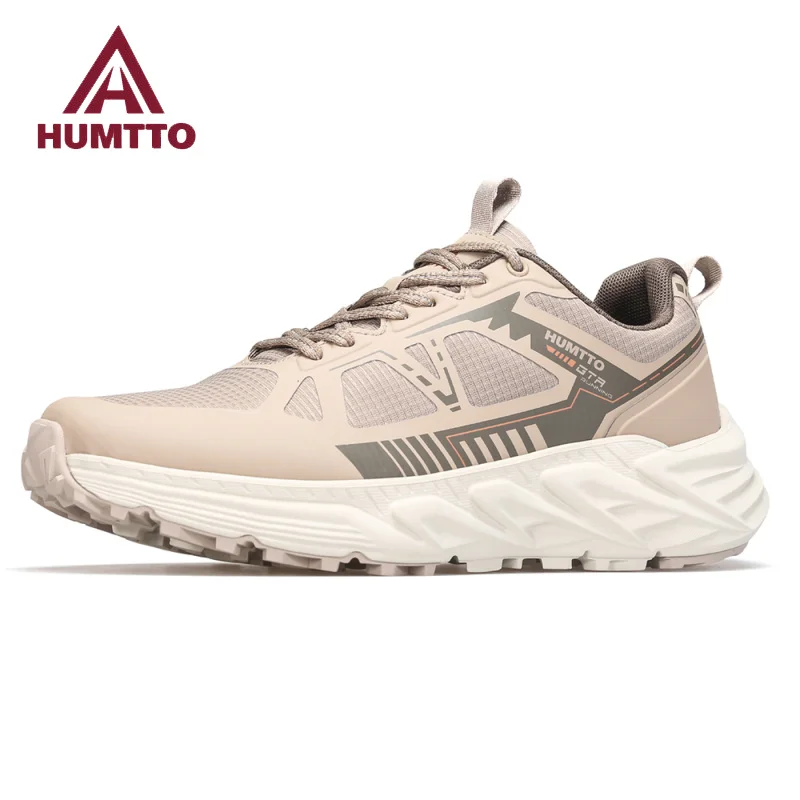 

HUMTTO Lightweight Jogging Running Shoes Luxury Designer Sneakers for Men Outdoor Men's Sports Shoes Leather Casual Man Trainers
