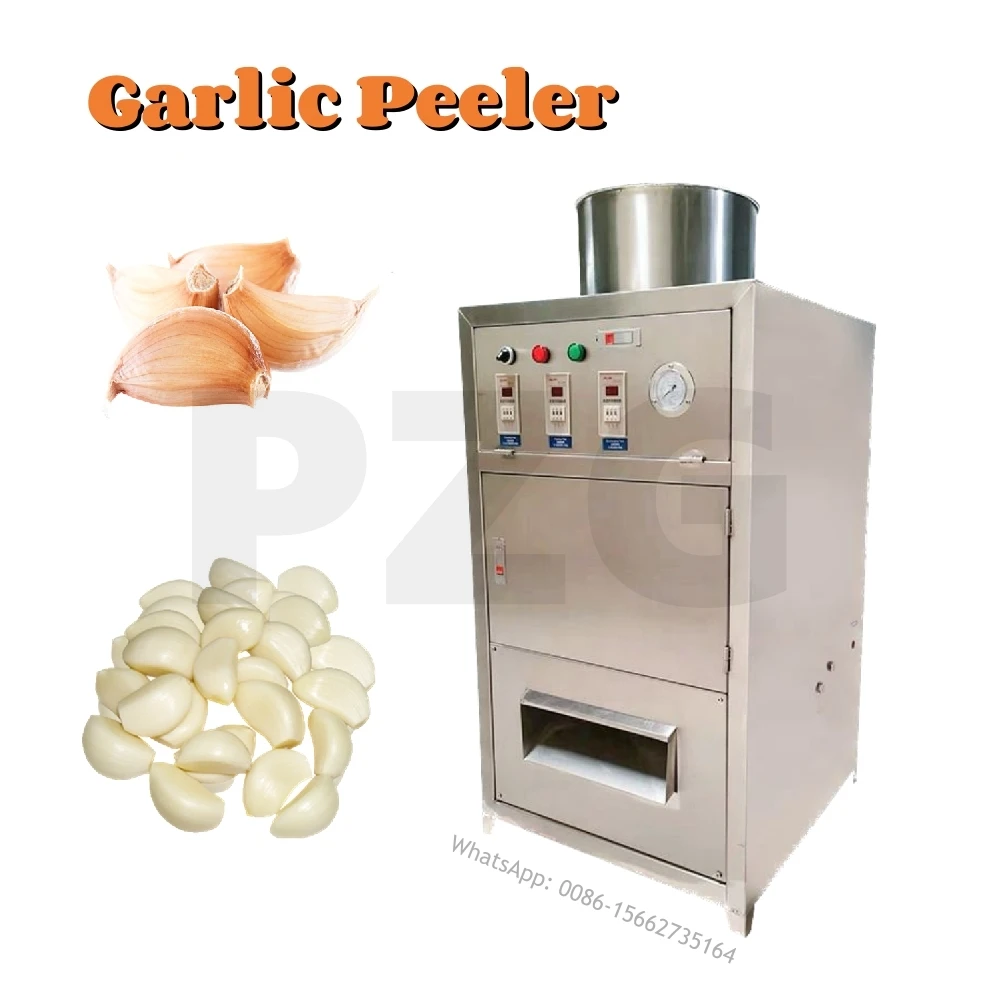 Industrial Chain Automatic Garlic Peel Peeler Machine 150kg Shallot Skin Remover Garlic Peeling Machine For Commercial