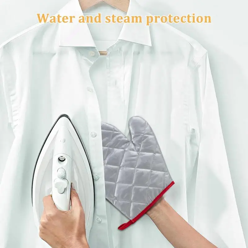 Garment Steamer Gloves Garment Steamer Mitt Anti Steam Mitt Waterproof Steamer Gloves Ironing Heat Resistant for Clothes