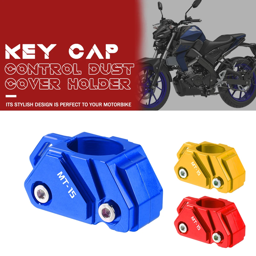 

NEW 2023 Keys Case Shell Key Cover Key Cap Control Protection Holder For Yamaha MT-15 MT15 MT 15 YZF R15 V3 YZF-R15 LC150 Y15ZR