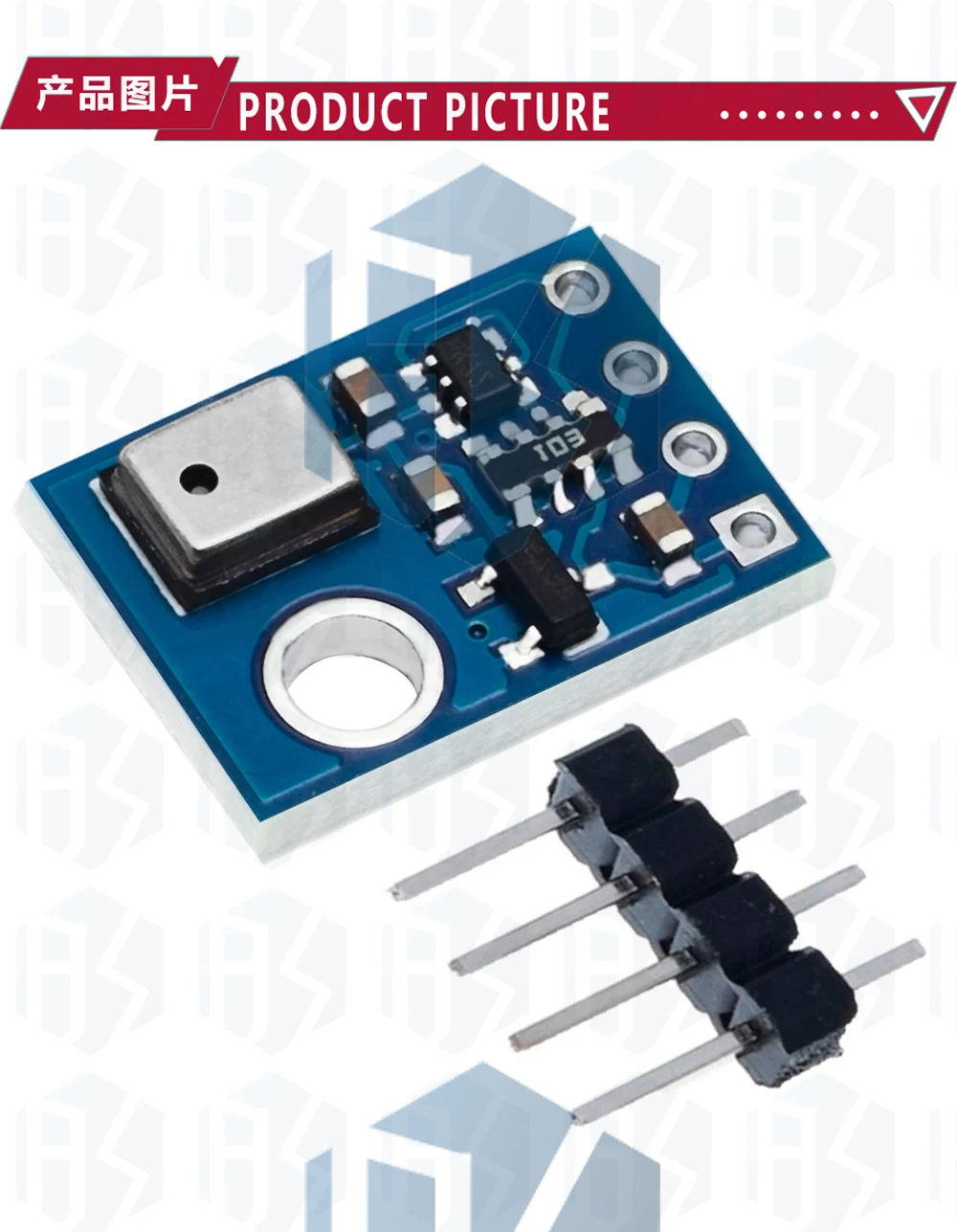 1 ~ 10 Stück AGS10 TVOC Luftqualitäts-Gassensor I2C MEMS ersetzt AGS02MA EGBO – Detail 4