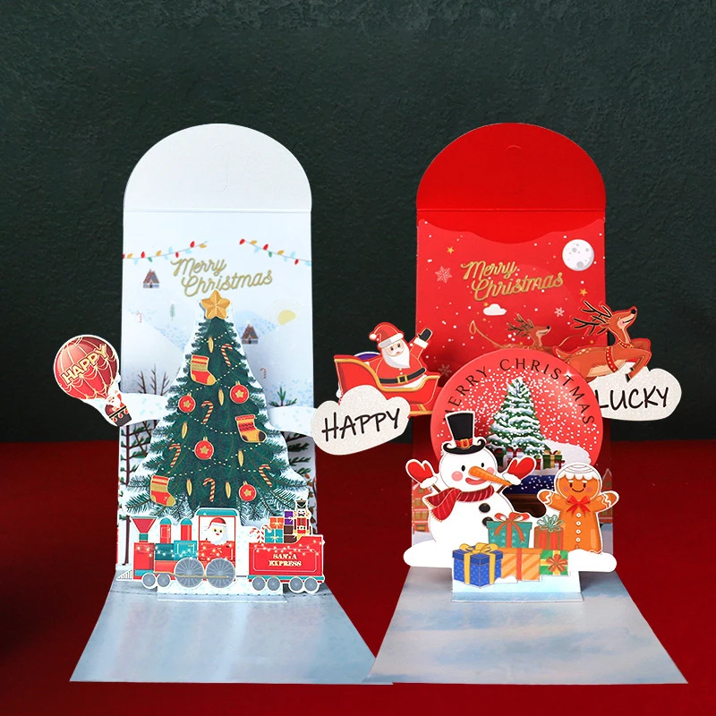 Snake Year Creative 3D Red Envelope Hongbao Red Pocket For New Year Spring Festival Birthday Marry Gift Christmas Envelope