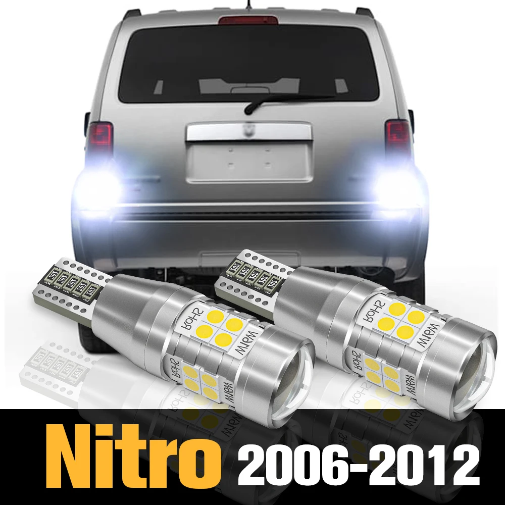 

2pcs Canbus LED Reverse Light Backup Lamp Accessories For Dodge Nitro 2006 2007 2008 2009 2010 2011 2012